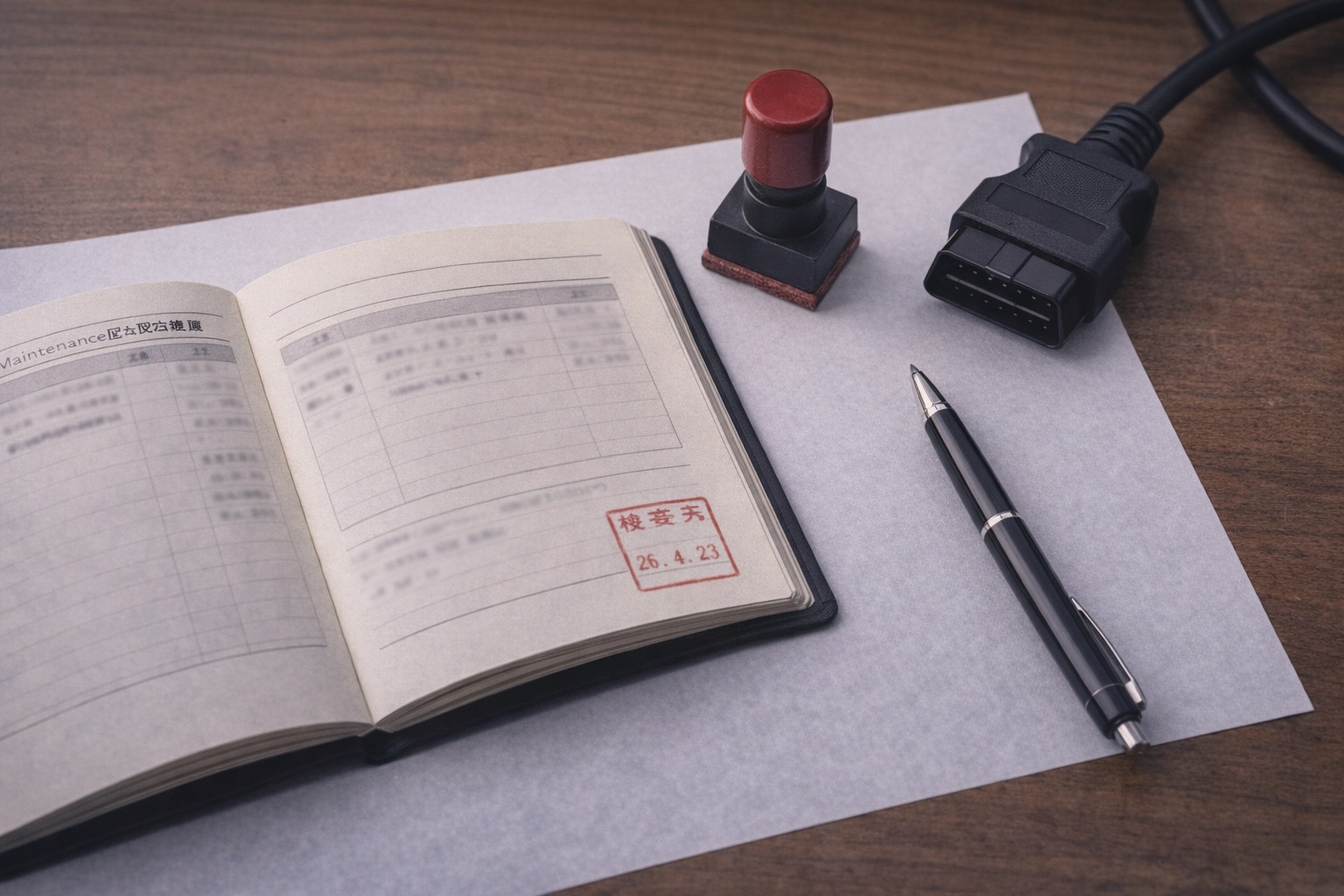 CX-60整備記録とアップデート履歴のイメージ